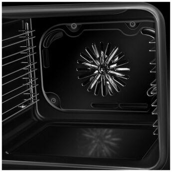 Духовой шкаф Hyundai HEO 6632 IX нержавеющая сталь/черный, дисплей, 6 режимов