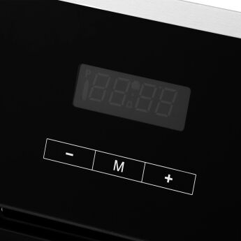 Духовой шкаф Hyundai HEO 6642 BG черный, дисплей, 6 режимов