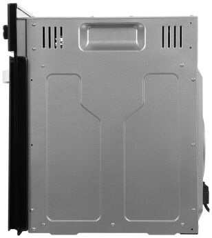 Духовой шкаф Hyundai HEO 6642 IX нержавеющая сталь/черный, дисплей, 6 режимов