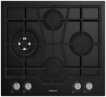 Варочная панель газовая Hotpoint HG 62FD/BK