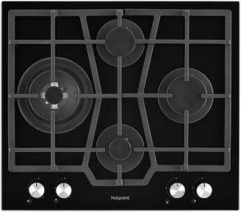 Варочная панель газовая Hotpoint HG 62FD/BK