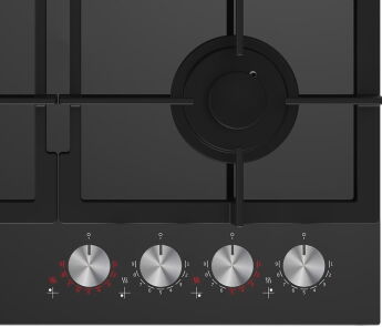 �������� ������ ������� Hotpoint HGSL 62 F/BK ������ ������, Flame Control, WOK