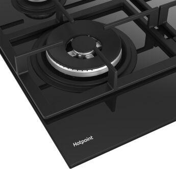 �������� ������ ������� Hotpoint HGSL 62 F/BK ������ ������, Flame Control, WOK