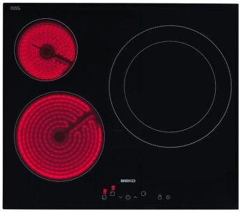 Встраиваемая электрическая варочная панель Beko HIC 63401 T, черный