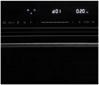 Духовой шкаф с свч Hyundai HMEO 6780 BG полноразмерный, черный, сенсорное управление, 72 л, 13 режимов