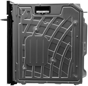 Духовой шкаф с свч Hyundai HMEO 6780 BG полноразмерный, черный, сенсорное управление, 72 л, 13 режимов