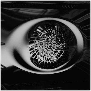 Духовой шкаф с свч Hyundai HMEO 6780 DX полноразмерный, нержавеющая сталь/черный, сенсорное управление, 72 л, 13 режимов