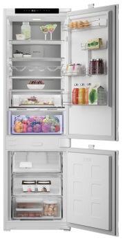 ����������� ������������ Hotpoint HSBT 18IXE No Frost, ���� ��������, Metal Cooling