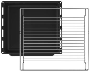 Газовая плита Hotpoint HSG5F1HX, серебристый, электродуховка с конвекцией, чугунные решетки, дисплей