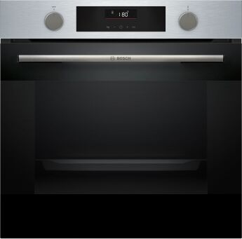 Духовой шкаф BOSCH HUA736ER0 нержавеющая сталь, с добавлением пара, телескопы, AutoPilot 10