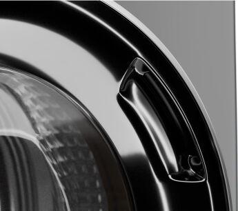 Стиральная машина Haier HW80-BP14969ASE серебристый, узкая, UV-обработка, 8 кг, 1400 об/мин, инвертор