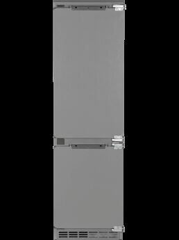 Холодильник встраиваемый Hiberg i-RFCB 400F NF серый, 185 см, No Frost, жесткое крепление