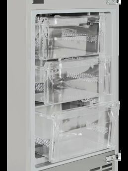 Холодильник встраиваемый Hiberg i-RFCB 400F NF серый, 185 см, No Frost, жесткое крепление