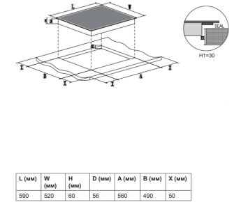 �������� ������ Indesit IB 40CS60 NE