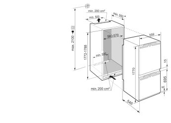   Liebherr ICf 5103-22 , 178 , 182+80 , SmartFrost, A+, 36 