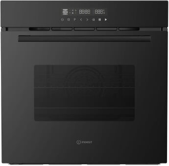 Духовой шкаф Indesit IFO 6951 bl черный, сенсорный, 10 режимов, телескопические напр