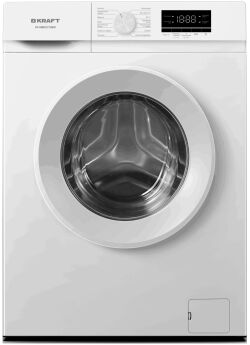 Стиральная машина Kraft Technology KF-MBDS7108W узкая, белый, инверторный, 7 кг, отсрочка старта