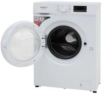 Стиральная машина Kraft Technology KF-MBDS7108W узкая, белый, инверторный, 7 кг, отсрочка старта