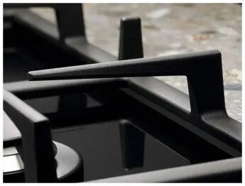 Варочная панель Electrolux KGG6456K 600 Gas on Glass, стекло/чугун, WOK конфорка