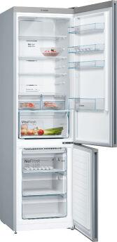 Холодильник BOSCH KGN39XI30U Нержавеющая сталь, зона свежести VitaFresh, дисплей