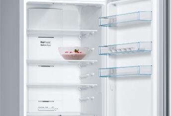 Холодильник BOSCH KGN39XI30U Нержавеющая сталь, зона свежести VitaFresh, дисплей