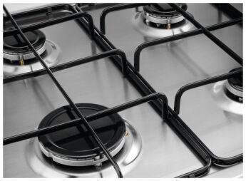 Варочная панель газовая Electrolux KGS6404SX нержавеющая сталь, ручки справа, газ- контроль