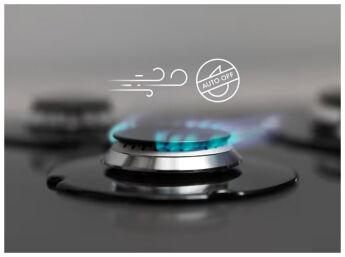 Варочная панель газовая Electrolux KGS6404SX нержавеющая сталь, ручки справа, газ- контроль