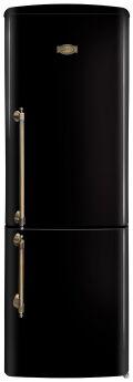 Холодильник Kaiser KK 60825 Em Empire, ретро черный/бронза, No Frost, 199х60 см