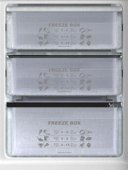 Холодильник Kaiser KK 60825 Em Empire, ретро черный/бронза, No Frost, 199х60 см