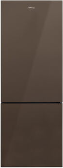 Холодильник Korting KNFC 71928 GBR, коричневый