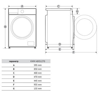   Korting KWM 40IS1270