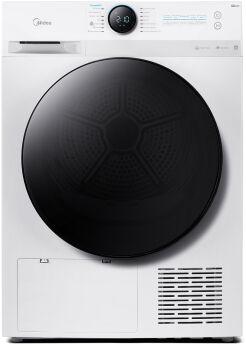 Сушильная машина Midea MD200H90W/W-RU белый, 9 кг, тепловой насос, 59.5х60.3 см