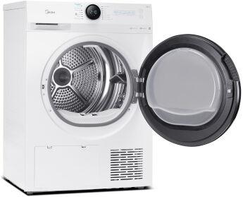 Сушильная машина Midea MD200H90W/W-RU белый, 9 кг, тепловой насос, 59.5х60.3 см