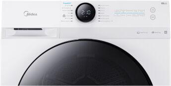 Сушильная машина Midea MD200H90W/W-RU белый, 9 кг, тепловой насос, 59.5х60.3 см