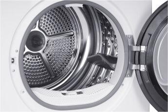 Сушильная машина Midea MD200H90W/W-RU белый, 9 кг, тепловой насос, 59.5х60.3 см