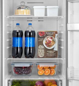 ����������� Midea MDRB457FGF46ID Ultimate Fit ����������� �����, No Frost, 344 �, 186�60�57 ��, ��������