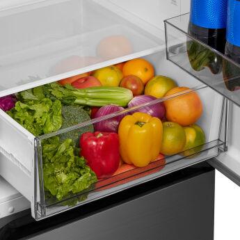 ����������� Midea MDRB457FGF46ID Ultimate Fit ����������� �����, No Frost, 344 �, 186�60�57 ��, ��������