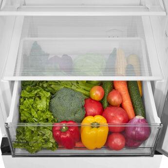 Холодильник Midea MDRB509FGF01ID Ultimate Fit белый, No Frost, 379 л, 201х60х57 см, Инверторный