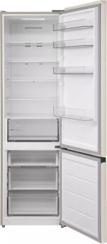Холодильник Midea MDRB509FGF33ID Ultimate Fit бежевый мрамор, 201х59.5х57 см, 379 л, 35 дБ