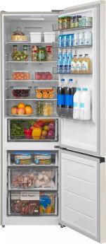Холодильник Midea MDRB509FGF33ID Ultimate Fit бежевый мрамор, 201х59.5х57 см, 379 л, 35 дБ