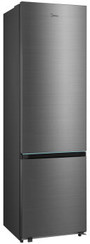 Холодильник Midea MDRB509FGF46ID Ultimate Fit нержавеющая сталь, No Frost, 379 л, 201х60х57 см, Инверторный