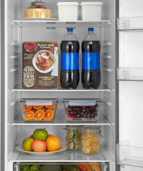 Холодильник Midea MDRB509FGF46ID Ultimate Fit нержавеющая сталь, No Frost, 379 л, 201х60х57 см, Инверторный