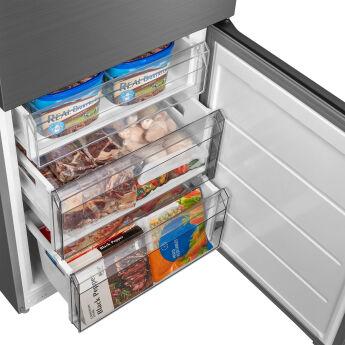 Холодильник Midea MDRB509FGF46ID Ultimate Fit нержавеющая сталь, No Frost, 379 л, 201х60х57 см, Инверторный