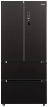 Холодильник Midea MDRF692MIE28 Чёрный, 189.8x83.3x65.3, френч дор, зона свежести, Wi-Fi
