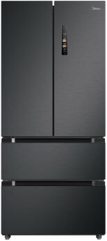 Холодильник Midea MDRF692MIE45 черная сталь, френч-дор, 190х83 см, 35 дБ