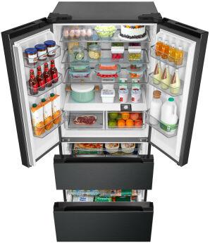 Холодильник Midea MDRF692MIE45 черная сталь, френч-дор, 190х83 см, 35 дБ