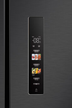 Холодильник Midea MDRF692MIE45 черная сталь, френч-дор, 190х83 см, 35 дБ