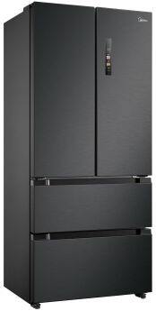 Холодильник Midea MDRF692MIE45 черная сталь, френч-дор, 190х83 см, 35 дБ