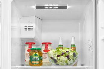 Холодильник Side-by-Side Midea MDRS710FGE01 белый, 177.5x91x69.8 см, 587 л, No Frost, дисплей