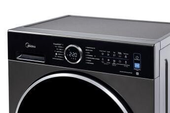 Стиральная машина Midea MF205W105WB/T-RU Inverter Quattro титан, 10.5 кг, 1400 об/мин, SmartHome
